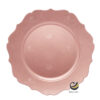 Plato Base P11-FLO Mauve 33 cm. (Polipropileno)
