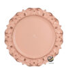 Plato Base P225-REF Blush Pink 35 cm. (Polipropileno)