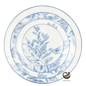 Vajilla D36-TOI Azul (Porcelana)