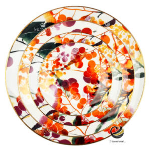 Vajilla D41- NAR Multicolor Monxel (Porcelana)
