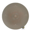Plato Base P270-GEO Champagne 33 cm. (Polipropileno)
