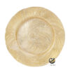 Plato Base P345-SAH Oro 33cm (Cristal)