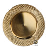 Plato Base P314-GEO Oro 33 cm. (Polipropileno)