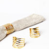 Anillos A32-ZEB Oro (Acero Inoxidable)