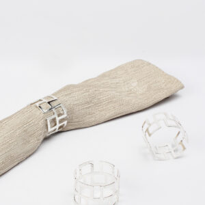 Anillos A38-CUA Plata (Acero Inoxidable)