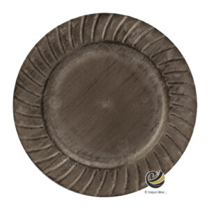 Plato Base P232-WAV Café Vintage 33 cm. (Polipropileno)