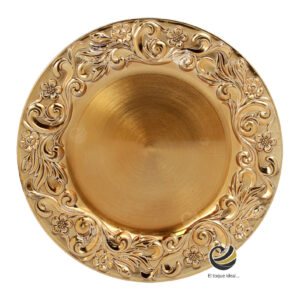 Plato Base P233-GRE Oro 33 cm. (Polipropileno)
