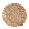 Carpeta (Plato Base) P264-HAN Champagne 34 cm. (Macramé)