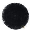 Carpeta (Plato Base) P286-YUT Negro 37 cm. (Lino/Yute)