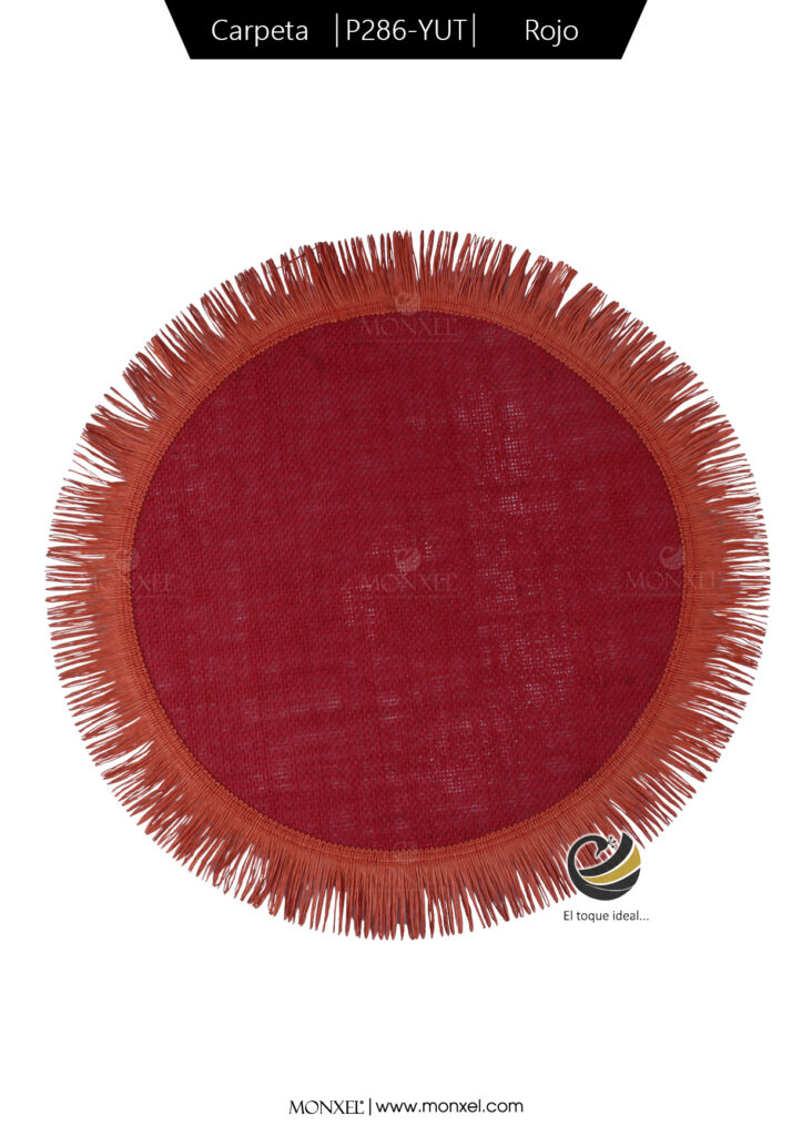 Obtén el mejor precio ¡contáctanos!
Medida: 37 cm.
Material: Lino/Yute
Color: Rojo
Nota: Las imágenes mostradas en esta página pueden tener algún cambio con el producto físico, debido a los diferentes dispositivos en que se vean, así como a los nuevos lotes de llegada de cada producto.
Los precios y disponibilidad mostrados en esta página son sujetos a cambios sin previo aviso.
