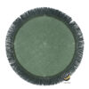 Carpeta (Plato Base) P286-YUT Verde 37 cm. (Lino/Yute)