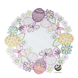 Carpeta (Plato Base) P325-PAS Multicolor 37 cm. (Poliéster)