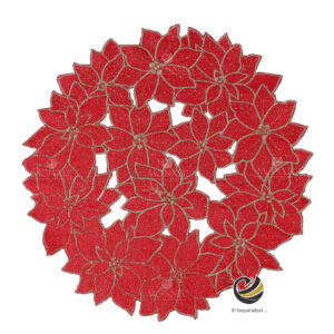 Carpeta (Plato Base) P328-NAV Rojo 37 cm. (Poliéster)