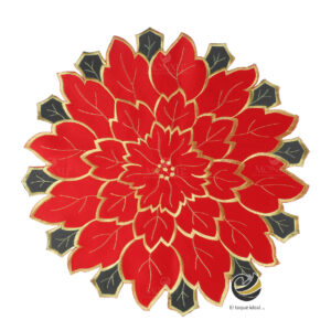 Carpeta (Plato Base) P329-NAV Rojo 39 cm. (Poliéster)