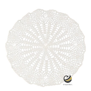 Carpeta (Plato Base) P339-HOK Natural 38 cm. (Algodón)