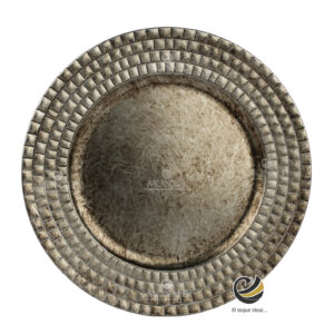 Plato Base P04-MOS Champagne 33 cm. (Polipropileno)