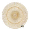 Plato Base P267-TIR Oro 33cm (Cristal)