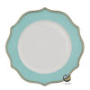 Plato Base P279-FLO Azul Baby 33 cm. (Polipropileno)