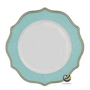 Plato Base P279-FLO Azul Baby 33 cm. (Polipropileno)