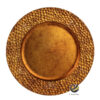 Plato Base P318-CRA Ambar 33 cm. (Polipropileno)