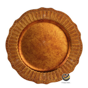 Plato Base P320-CRO Ambar 33 cm. (Polipropileno)