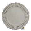 Plato Base P320-CRO Blanco Vintage 33 cm. (Polipropileno)