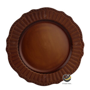 Plato Base P320-CRO Ocre 33 cm. (Polipropileno)