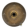 Plato Base P53-GEO Negro/Oro 33cm (Cristal)