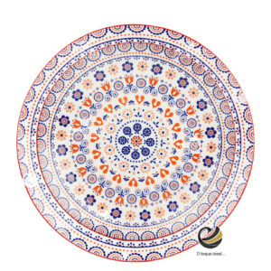 Vajilla D48-MAN Multicolor (Porcelana)