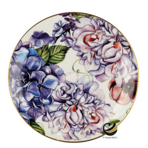 Plato Base D40-ORQ Multicolor 30.5 cm (Porcelana)