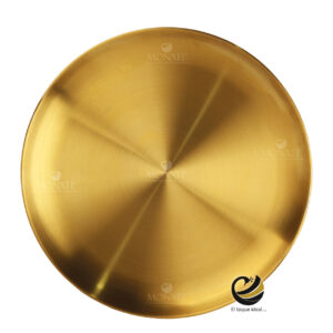 Plato Base D42-ACE Oro 30.5 cm (Acero Inoxidable)