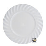 Plato Base P35-WAV Blanco 33 cm. (Polipropileno)