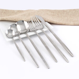 Cubiertos C30-XIA Plata Set 6pz (Acero Inoxidable)