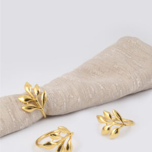 Anillos A58-HOJ Oro (Acero Inoxidable)