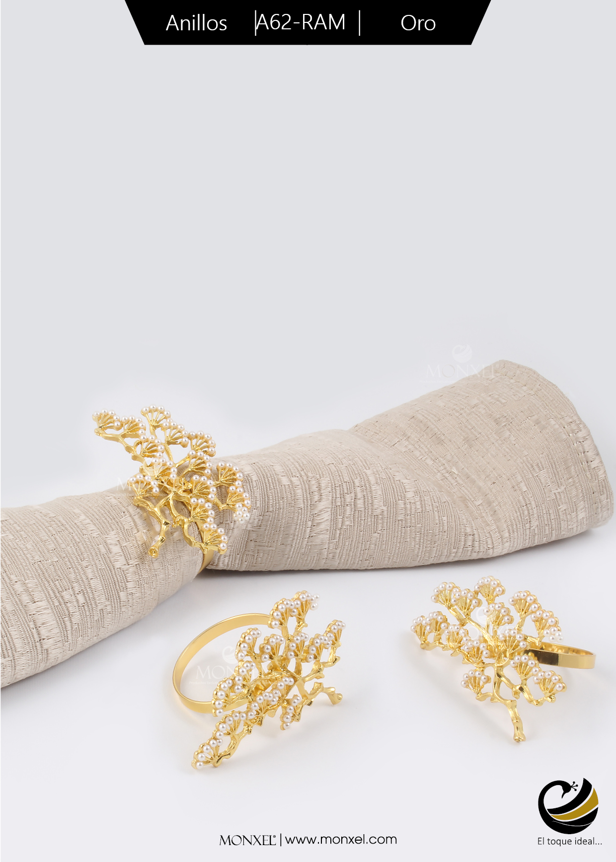 Anillos A62-RAM Oro (Acero Inoxidable)