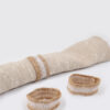 Anillos A78-BAY Natural (Lino/Yute)