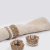 Anillos A86-UDA Natural (Lino/Yute)