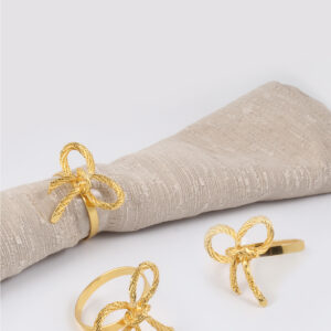 Anillos A61-BOW Oro (Acero Inoxidable)