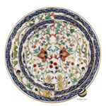 Vajilla D58-ASI Multicolor (Porcelana)