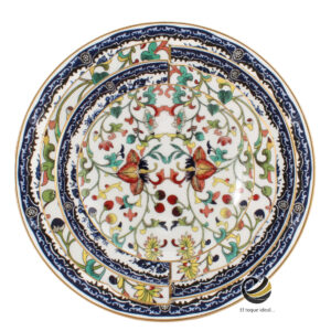 Vajilla D58-ASI Multicolor (Porcelana)