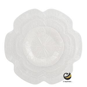 Vajilla D54-LEC Blanco (Porcelana)
