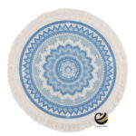 Carpeta (Plato Base) P348-MAN Azul 33 cm. (Algodón)