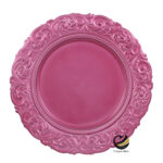 Plato Base P230-MAG Rosa Barbie 33 cm. (Polipropileno)