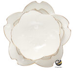 Vajilla D63-SAK Blanco (Porcelana)