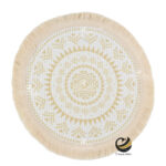 Carpeta (Plato Base) P368-BID Natural 33 cm. (Algodón)