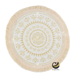 Carpeta (Plato Base) P368-BID Natural 33 cm. (Algodón)