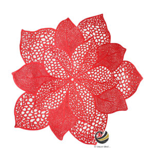 Carpeta (Plato Base) P252-NAV Rojo 44 cm. (PVC)