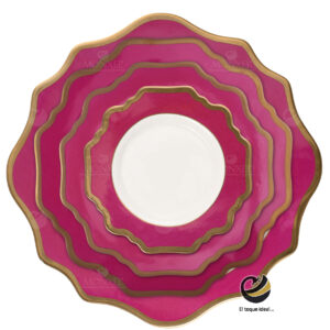 Vajilla D01-GIR Fiusha (Porcelana)