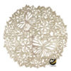 Carpeta (Plato Base) P372-BUT Oro 38 cm. (PVC)