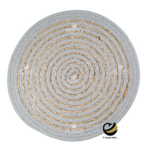 Carpeta (Plato Base) P381-DAP Plata 38 cm. (Jacinto de Agua)